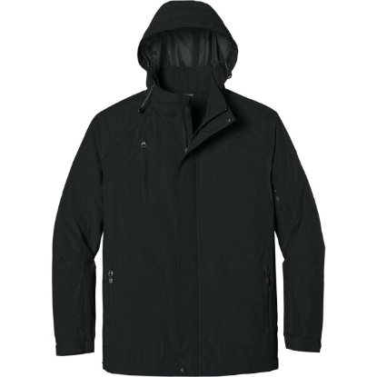 Custom Port Authority All-Season II Jacket. Black/Black
