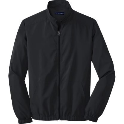 Custom Port Authority® Essential Jacket. Black