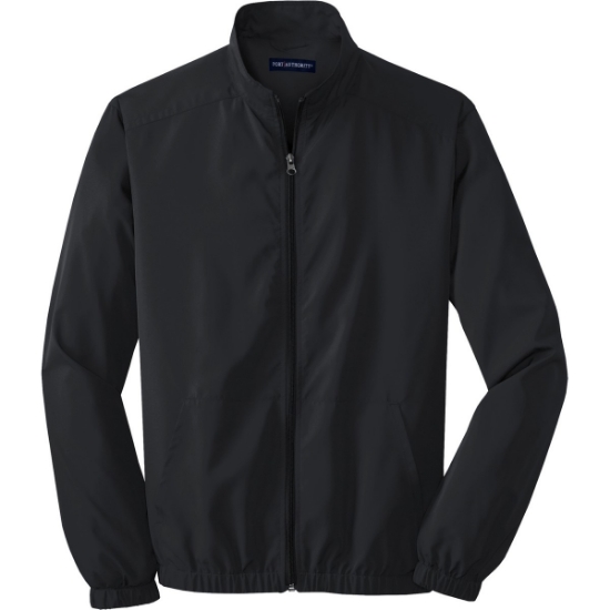Custom Port Authority® Essential Jacket. Black