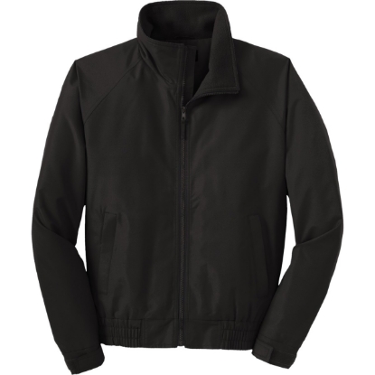 Custom Port Authority Lightweight Charger Jacket. True Black