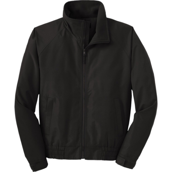Custom Port Authority Lightweight Charger Jacket. True Black