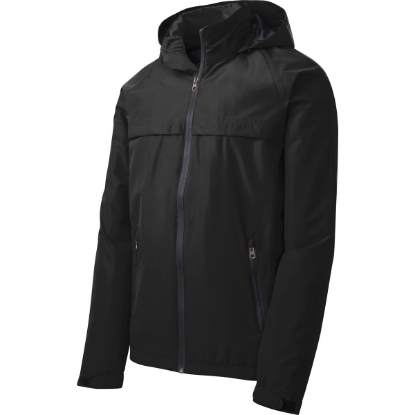 Custom Port Authority Torrent Waterproof Jacket. Black
