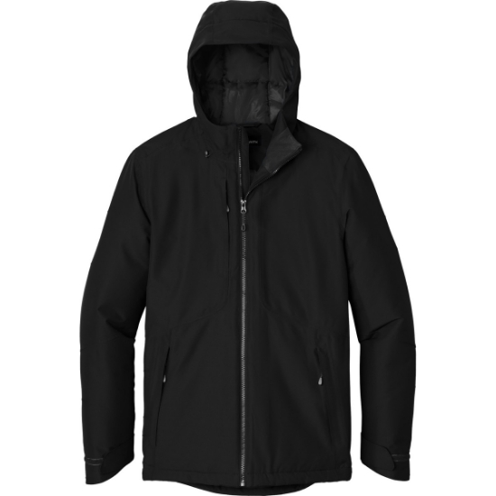 Custom Port Authority Venture Waterproof Insulated Jacket Deep Black