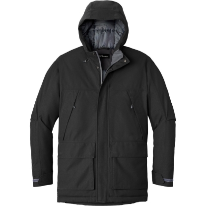 Custom Port Authority Latitude Waterproof Heavyweight Parka Deep Black