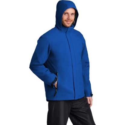 Custom Port Authority Insulated Waterproof Tech Jacket Cobalt Blue