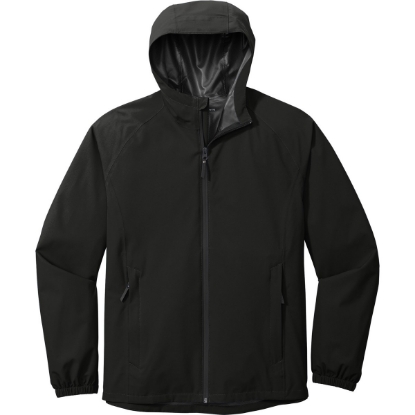 Custom Port Authority Essential Rain Jacket Deep Black
