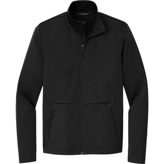 Custom Port Authority Flexshell Jacket Deep Black