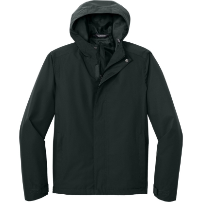 Custom Port Authority C-FREE Rain Jacket Deep Black