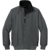Custom Port Authority Challenger Jacket. Steel Gray/True Black