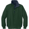 Custom Port Authority Challenger Jacket. True Hunter Green/True Navy Blue