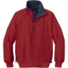 Custom Port Authority Challenger Jacket. True Red/True Navy Blue