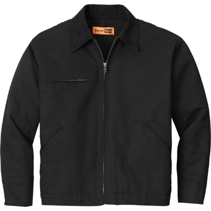 Custom CornerStone - Duck Cloth Work Jacket. Black