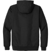 Custom CornerStone - Duck Cloth Hooded Work Jacket. Black