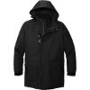 Custom Port Authority Heavyweight Parka. Black