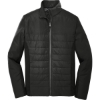 Custom Port Authority Collective Insulated Jacket. Deep Black