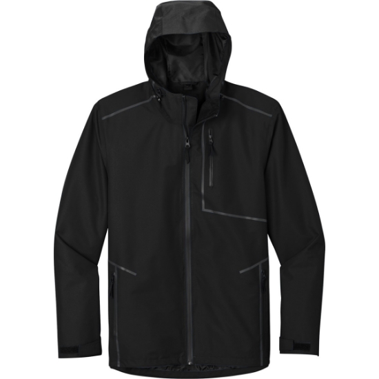 Custom Port Authority Collective Tech Outer Shell Jacket Deep Black