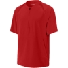 Custom Sport-Tek Repeat 1/2-Zip Short Sleeve Jacket Deep Red