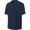 Custom Sport-Tek Repeat 1/2-Zip Short Sleeve Jacket True Navy Blue