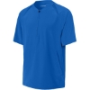 Custom Sport-Tek Repeat 1/2-Zip Short Sleeve Jacket True Royal Blue