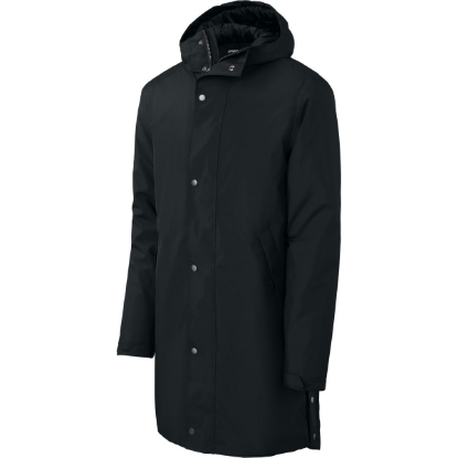 Custom Sport-Tek Waterproof Insulated Sideline Parka Black