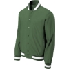 Custom Sport-Tek Insulated Varsity Jacket Forest Green