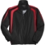 Custom Sport-Tek Colorblock Raglan Jacket. Black/True Red