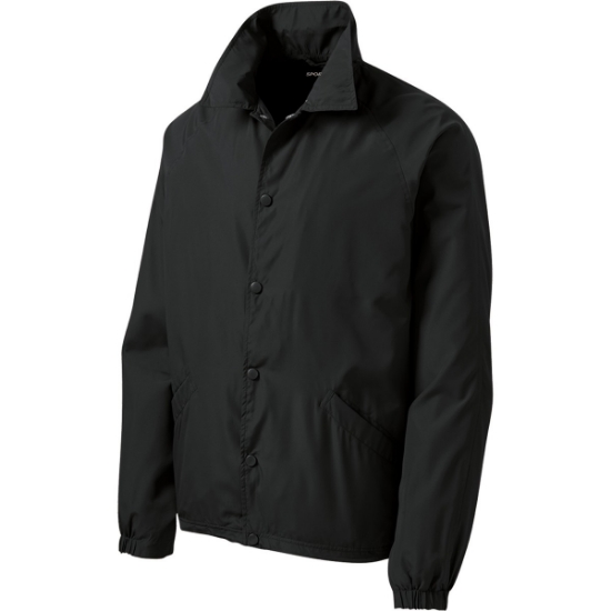 Custom Sport-Tek Sideline Jacket. Black