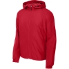 Custom Sport-Tek Hooded Raglan Jacket. True Red