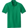 Custom Port Authority Core Classic Pique Polo. Bright Kelly Green