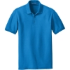 Custom Port Authority Core Classic Pique Polo. Coastal Blue