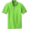 Custom Port Authority Core Classic Pique Polo. Lime