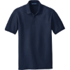 Custom Port Authority Core Classic Pique Polo. River Blue Navy