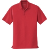 Custom Port Authority Dry Zone UV Micro-Mesh Polo. Rich Red