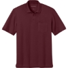 Custom Port Authority Wearever Signature Pique Pocket Polo Burgundy Red