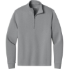 Custom Port Authority Wearever Signature Double Pique 1/4-Zip GustyGrey