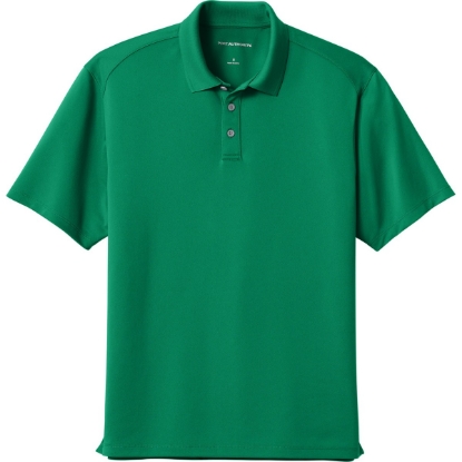 Custom Port Authority Wearever Performance Pique Polo Bright Kelly Green