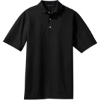Custom Port Authority Rapid Dry Polo. Jet Black