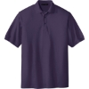 Custom Port Authority Silk Touch Polo Eggplant