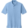 Custom Port Authority Silk Touch Polo Light Blue