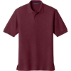 Custom Port Authority Silk Touch Polo Maroon Red