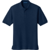Custom Port Authority Silk Touch Polo Navy Blue