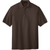 Custom Port Authority Extended Size Silk Touch Polo Coffee Bean