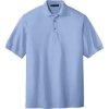 Custom Port Authority Extended Size Silk Touch Polo Light Blue