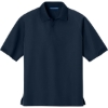 Custom Port Authority Dry Zone Ottoman Polo. Navy Blue