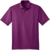 Custom Port Authority Performance Fine Jacquard Polo. Violet Purple