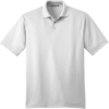 Custom Port Authority Performance Fine Jacquard Polo. White
