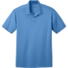 Custom Port Authority Silk Touch Performance Polo. Carolina Blue