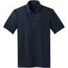 Custom Port Authority Stretch Pique Polo. Dress Blue Navy