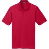 Custom Port Authority Rapid Dry Mesh Polo. Engine Red