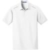 Custom Port Authority Pinpoint Mesh Polo. White